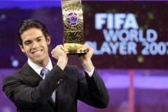 Kaka mejor jugador del mundo por la FIFA