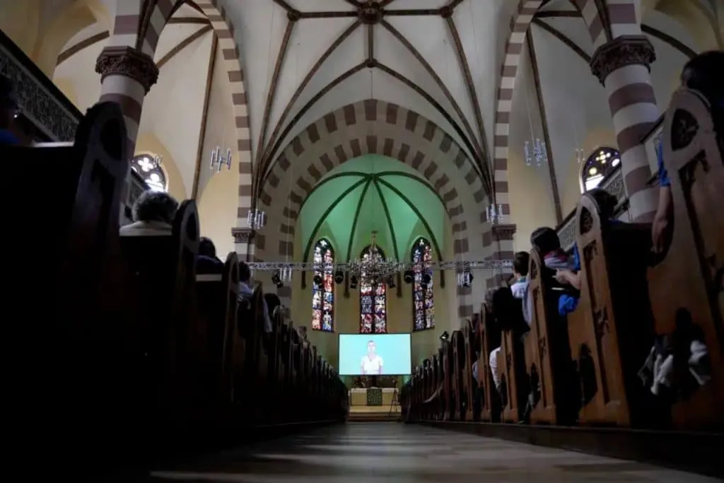 La inteligencia artificial predicó en iglesia luterana