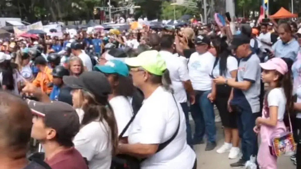 Cristianos en Venezuela se manifiestan en la Asamblea Nacional
