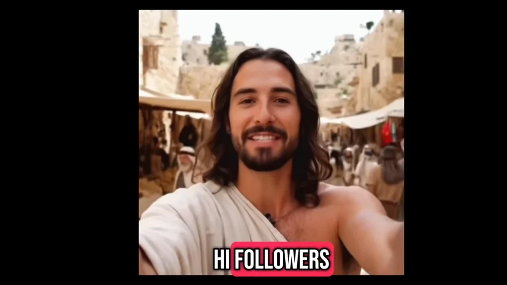 Videos bíblicos con IA presentan a personajes bíblicos como influencers en TikTok