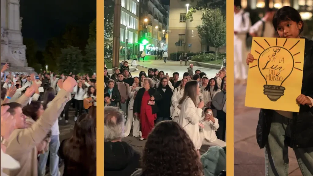 Lumen Fest ilumina Madrid con la victoria de Cristo en medio de Halloween